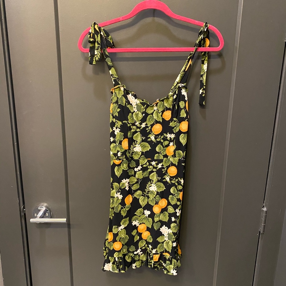 Reformation Christine Dress in Clementine